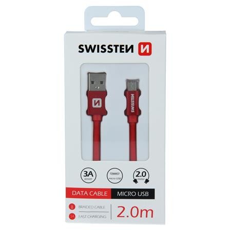Swissten USB/microUSB 2m
