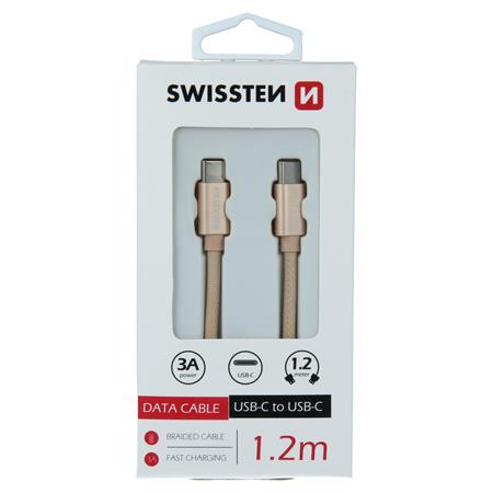 Swissten USB-C/USB-C 1.2m