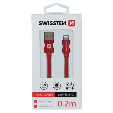 Swissten USB/Lightning 0.2m