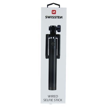 Swissten wired selfie stick; 32000200
