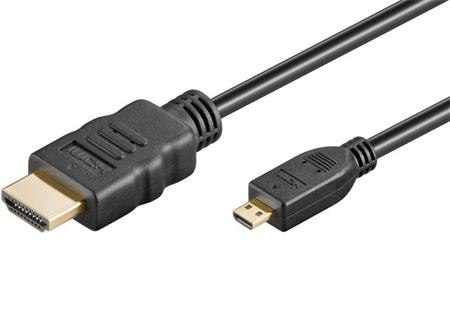 PremiumCord Kabel HDMI A - HDMI micro D