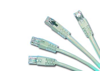 Patch kabel C-TECH c5e FTP 15m stíněný; PP22-15M