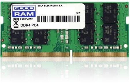 GoodRam SODIMM DDR4 32GB 2666MHz CL19; GR2666S464L19/32G