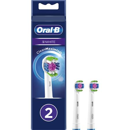 Oral-B EB 18-2 3D White náhradní hlavice s Technologií CleanMaximiser