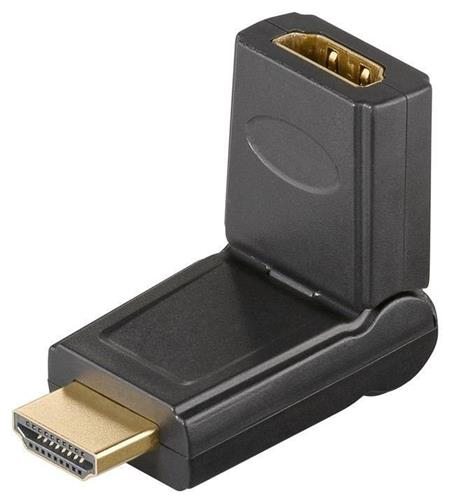 PremiumCord HDMI adapter 19pin Female - 19pin Male otočná