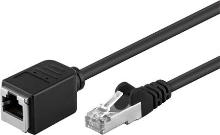PremiumCord Prodlužovací Patch kabel F/UTP RJ45-RJ45 M/F 10m ; sstpmf10