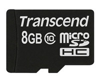 Transcend MicroSDHC karta 8GB Class 10 8GB