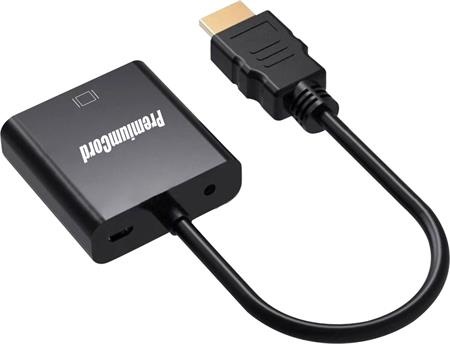 PremiumCord Převodník HDMI na VGA se zvukem 3