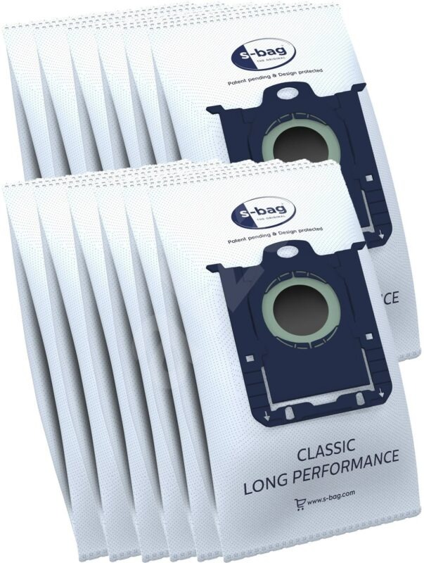 Sáčky Electrolux E201SM Sáčky do vysavače s-bag Classic Long Performance Mega Pack; E201SM