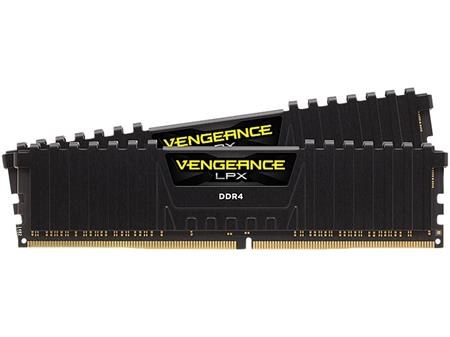 Corsair Vengeance LPX/DDR4/16GB/3200MHz/CL16/2x8GB/Black; CMK16GX4M2Z3200C16