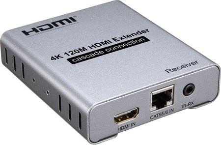 PremiumCord 4K HDMI samostatný receiver k extenderu kód: khext120-5; khext120-5R