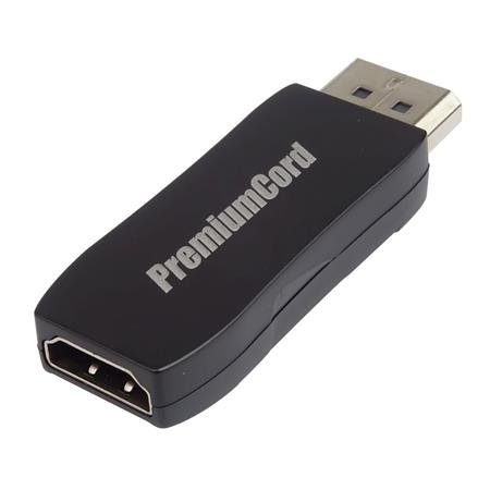 PremiumCord adaptér DisplayPort - HDMI Male/Female