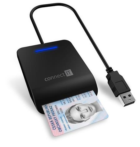 CONNECT IT USB čtečka eObčanek a čipových karet