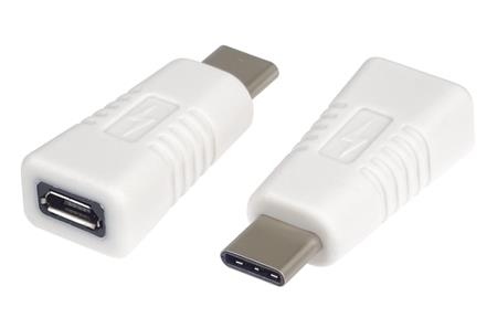 PremiumCord Adaptér USB-C konektor male - micro USB 2.0/female