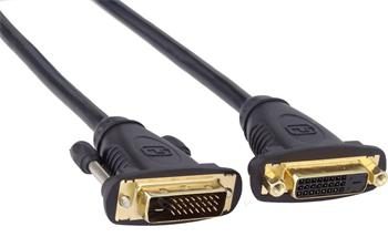PremiumCord DVI-D prodlužovací kabel
