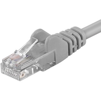 PremiumCord Patch kabel UTP RJ45-RJ45 level 5e 25m šedá; sputp250