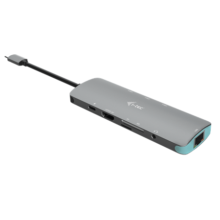 i-Tec USB-C Metal Nano Stanice 4K HDMI LAN + Power Delivery 100 W; C31NANODOCKLANPD