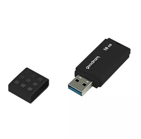 GoodRam memory USB UME3 16GB USB 3.0 Black; UME3-0160K0R11