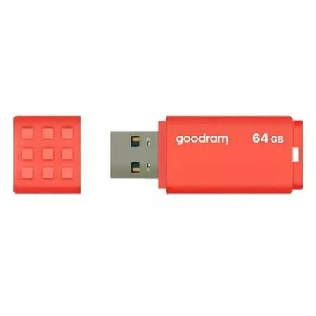 GoodRam memory USB UME3 64GB USB 3.0 Orange; UME3-0640O0R11