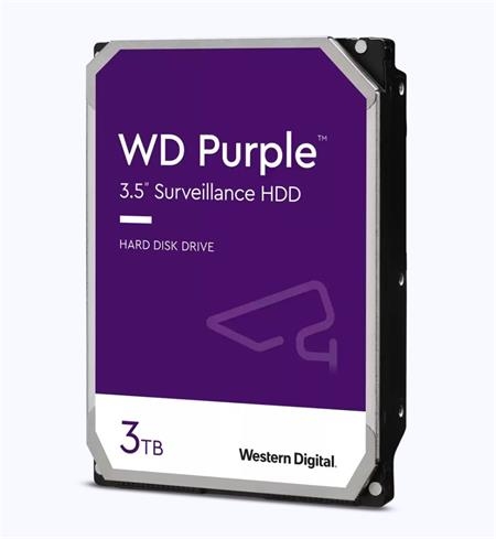 WD Purple/3TB/HDD/3.5"/SATA/5400 RPM/3R; WD33PURZ