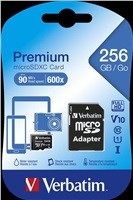Verbatim MicroSDXC karta 256GB Premium