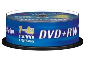 Verbatim DVD+RW - médium DVD