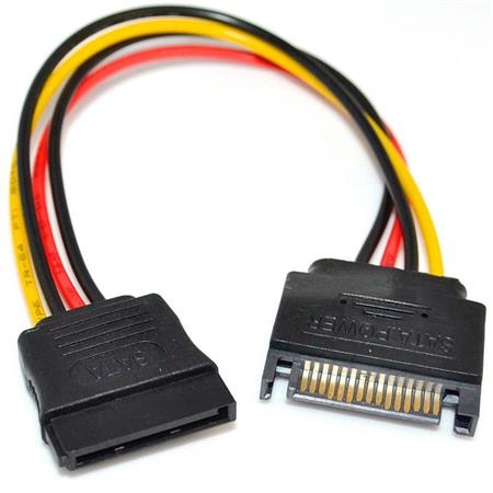 PremiumCord Napájecí kabel k HDD Serial ATA prodlužka 16cm; kfsa-10