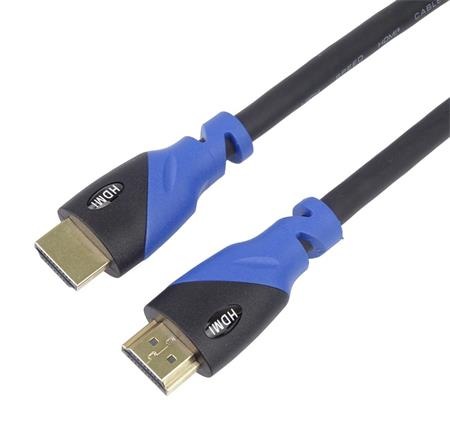 PremiumCord Ultra HDTV 4K@60Hz kabel HDMI 2.0b Color+zlacené konektory 5m; kphdm2v5