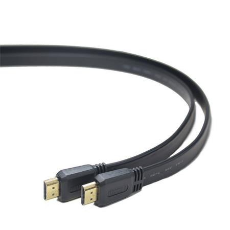 PremiumCord HDMI High Speed + Ethernet plochý kabel
