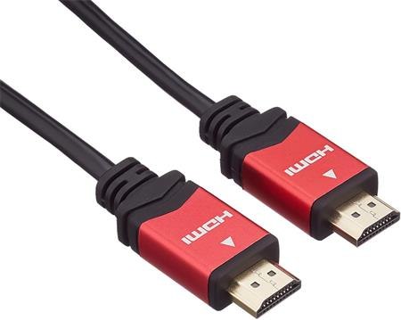 PremiumCord Kabel HDMI A - HDMI A M/M 1m zlacené a kovové HQ konektory; kphdmg1