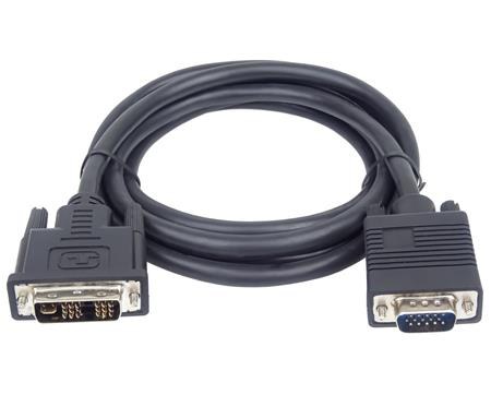 PremiumCord DVI-VGA kabel 2m; kpdvi1a2
