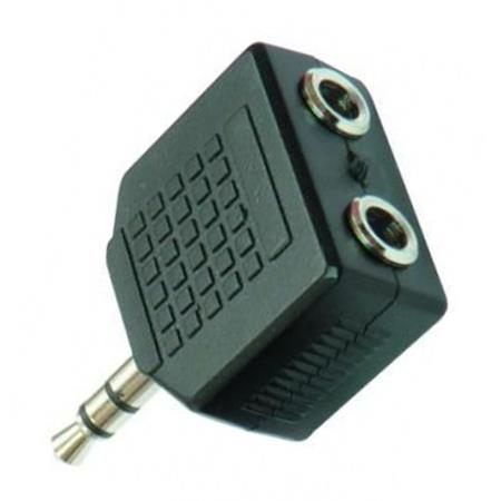 PremiumCord Adaptér stereojack 3.5 - 2x3.5 M/F; kjr-02
