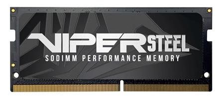 Patriot Viper Steel/SO-DIMM DDR4/8GB/2666MHz/CL18/1x8GB/Grey; PVS48G266C8S