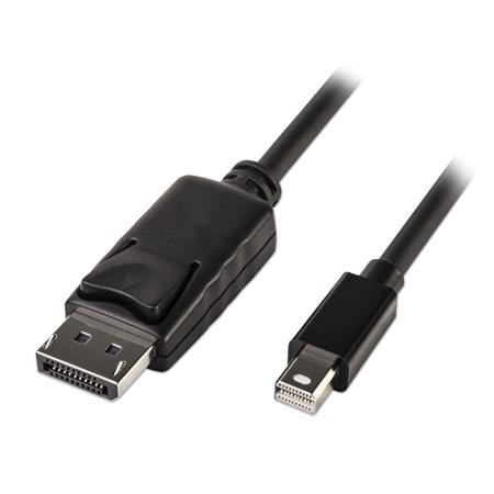 PremiumCord Mini DisplayPort - DisplayPort V1.2 přípojný kabel M/M 1m; kport7-01