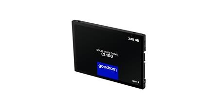 GoodRam SSD CL100 GEN.3 240GB 2.5inch SATA3 520/400MB/s; SSDPR-CL100-240-G3