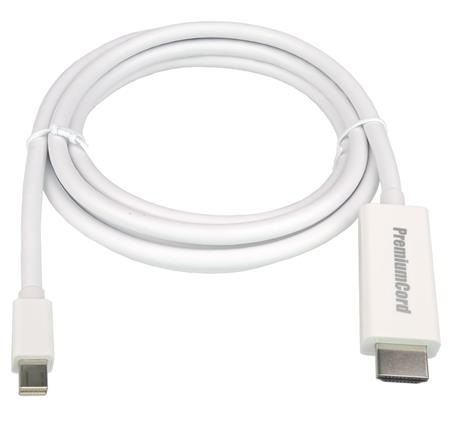 PremiumCord Mini DisplayPort - HDMI kabel M/M 5m; kportadmk01-05