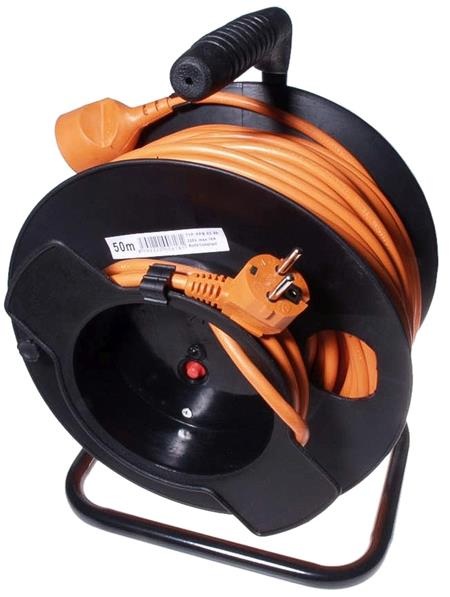 PremiumCord Prodlužovací kabel 230V 50m buben