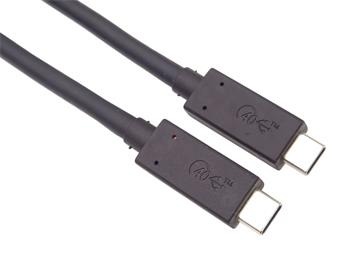 PremiumCord USB4 40Gbps 8K@60Hz kabel Thunderbolt 3 certifikovaný USB-IF 0