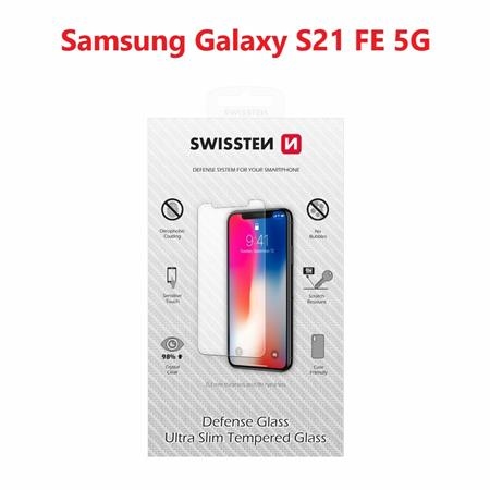 Swissten Ochranné temperované sklo Samsung Galaxy S21 FE 5G RE 2
