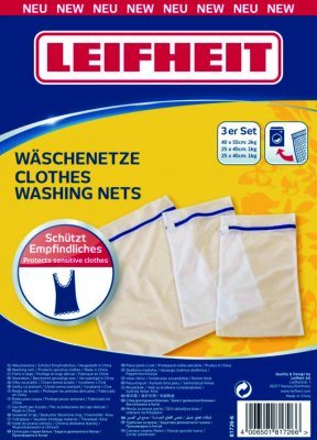 Leifheit 81726 Pytlíky na praní drobného prádla (set 3 ks); 4006501817266