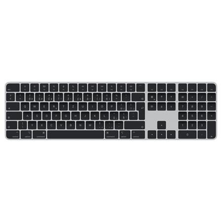 Apple Magic Keyboard w Touch ID and Numeric Keypad - Black Keys - Czech; mmmr3cz/a