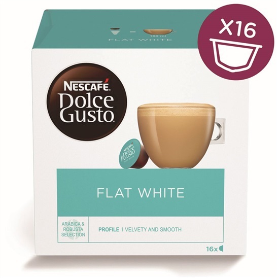Nescafé Dolce Gusto Flat White 16 ks; 41008715