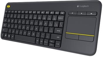 Logitech Wireless Touch Keyboard K400 Plus - CZ - klávesnice bezdrátová