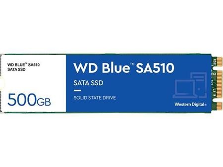 WD Blue SA510/500GB/SSD/M.2 SATA/5R; WDS500G3B0B