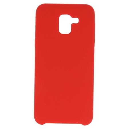 Swissten silikonové pouzdro liquid Samsung j600 Galaxy j6 2018 červené; 37001970