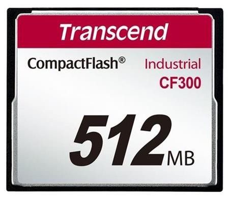 Transcend 512MB INDUSTRIAL CF300 CF CARD