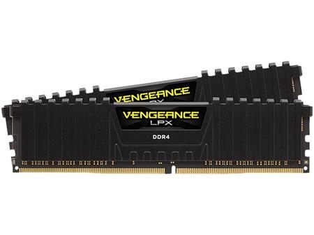 Corsair Vengeance LPX/DDR4/16GB/3600MHz/CL18/2x8GB/Black; CMK16GX4M2D3600C18