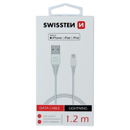Swissten datový kabel Tpe USB / Lightning Mfi 1