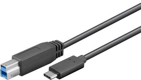 PremiumCord Kabel USB 3.1 konektor C/male - USB 3.0 konektor B/male