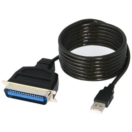 PremiumCord USB printer kabel USB na paralelní port LPT (CEN36M); kuprint